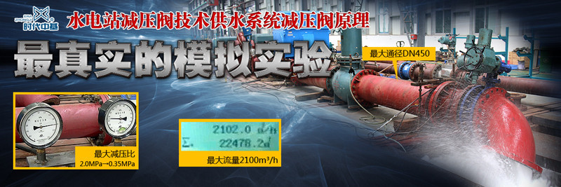 黃河瑪爾擋水電站自流減壓供水 減壓閥模擬運行試驗驗收